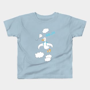 go..! duck Kids T-Shirt